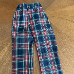 Janie and Jack plaid pants